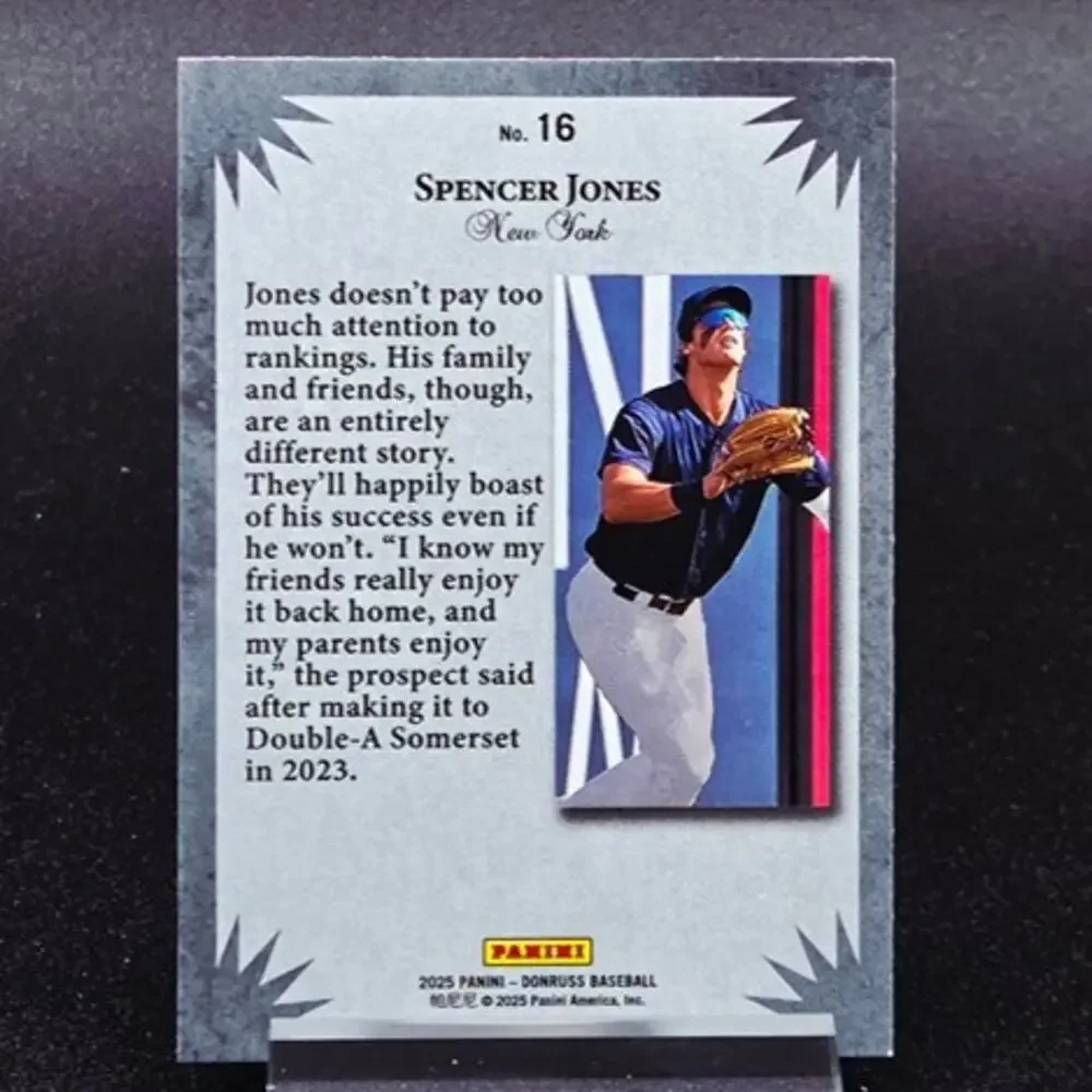 Spencer Jones Crusade Squires Mojo Elite Series New York Yankees Top Prospect
